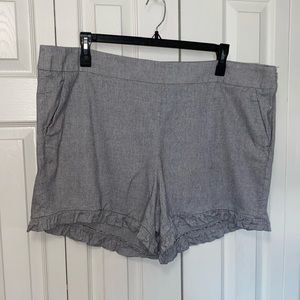 Loft Ruffle Shorts
